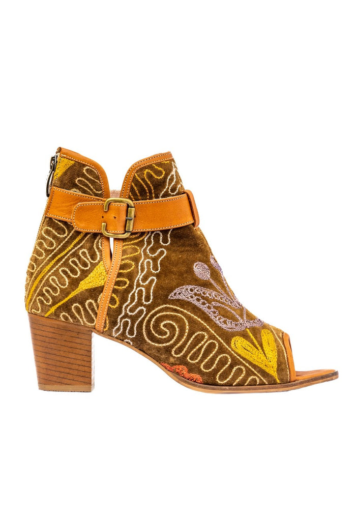 Urban Safari Open Toe Bootie