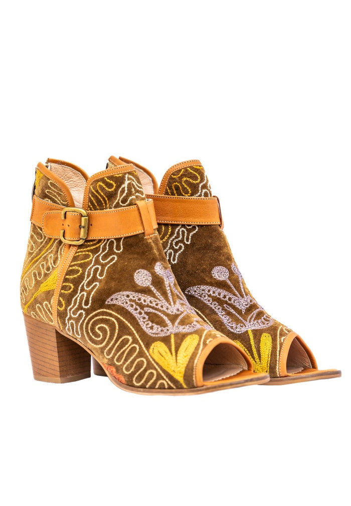 Urban Safari Open Toe Bootie