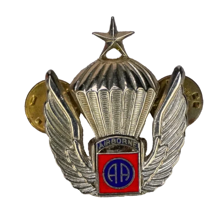 US Army 82nd Airborne Division Senior Freefall Wings Badge - US Army Surplus - Flags, Badges & Insignia