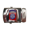 US Made 82nd Airborne Division Brass Belt Buckle - Army & Outdoors - Belts