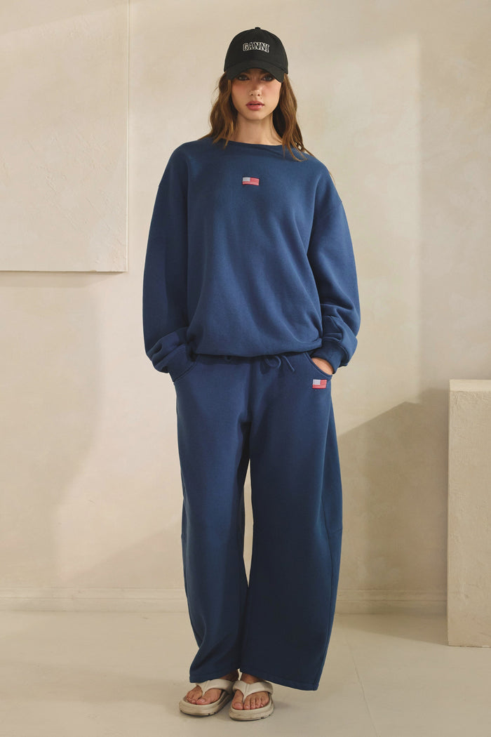 USA Flag Crewneck