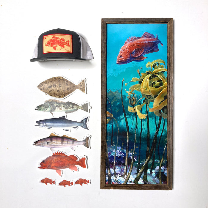 Vermilion rockfish holiday pack