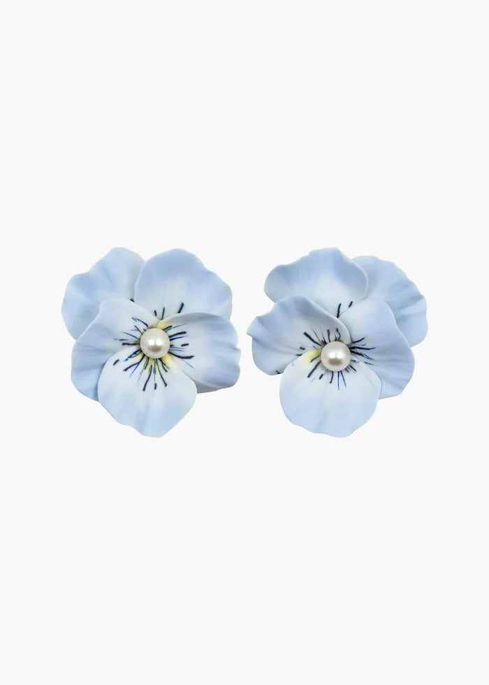 Viletta Earrings - Powder