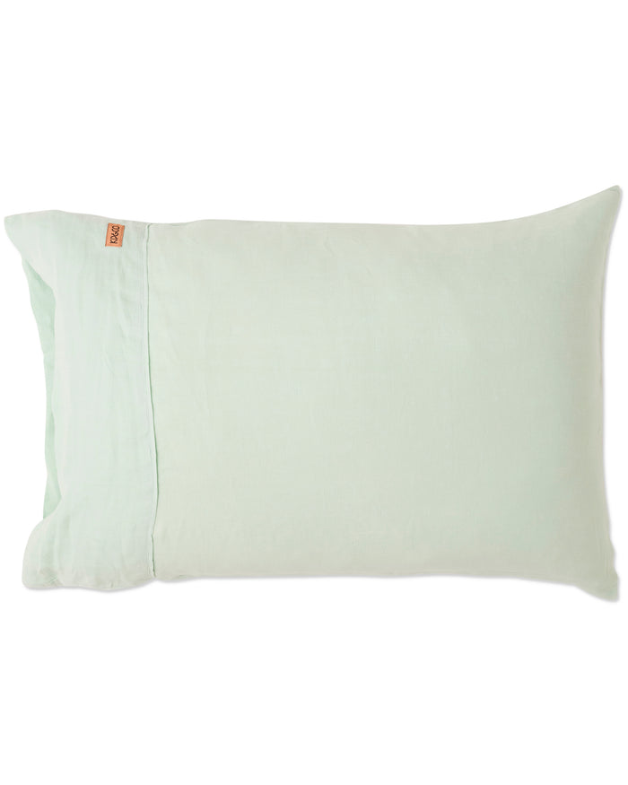 Vista Jade Linen Pillowcases