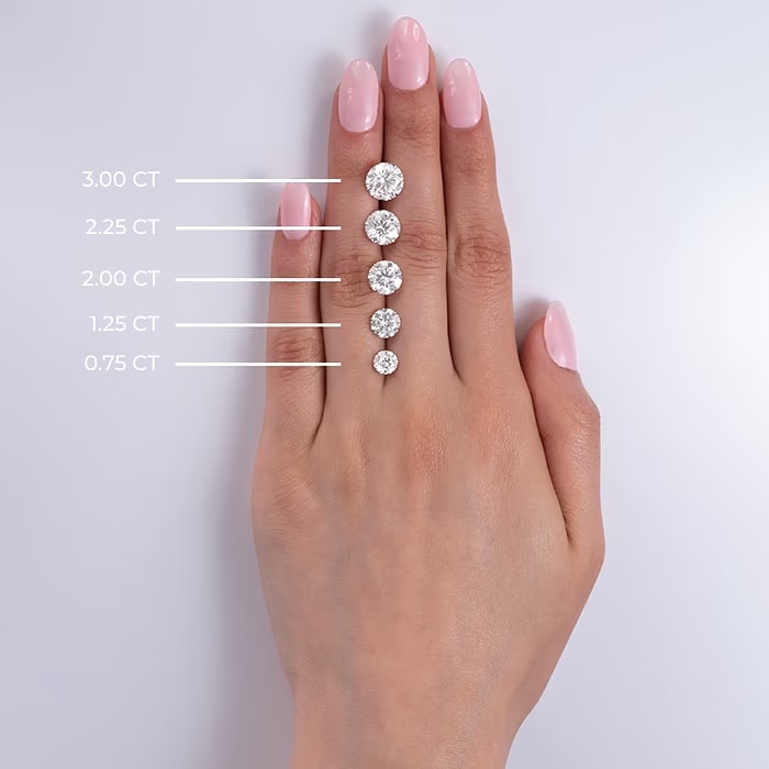 VossAgin Diamond Stud Earrings