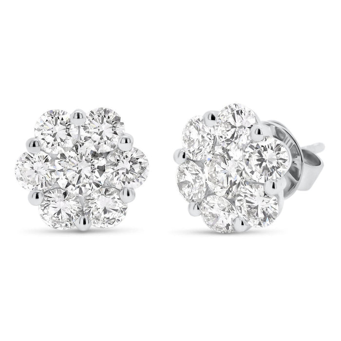 VossAgin Floral Cluster Earrings