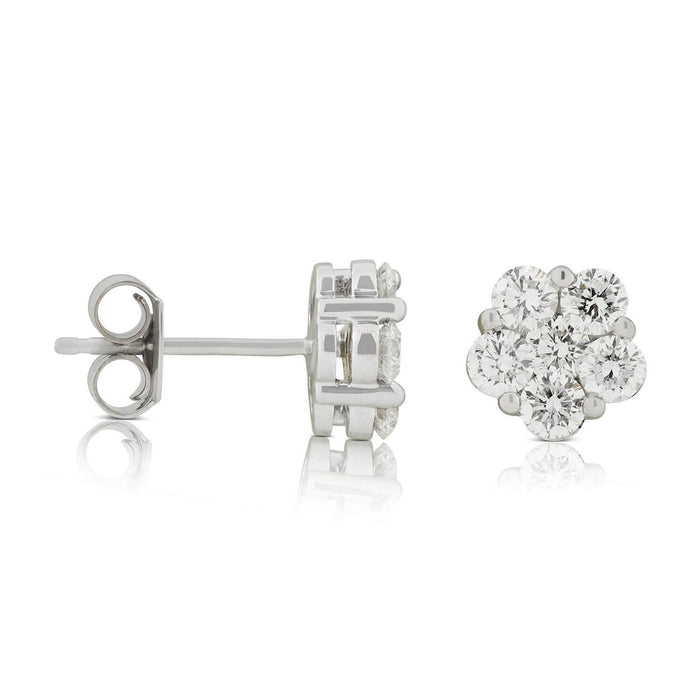 VossAgin Floral Cluster Earrings