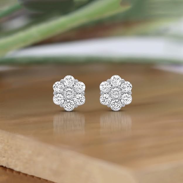 VossAgin Floral Cluster Earrings