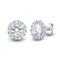 VossAgin Halo Stud Earrings