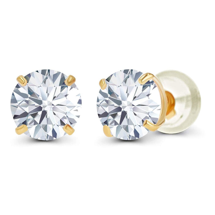 VossAgin Moissanite Stud Earrings
