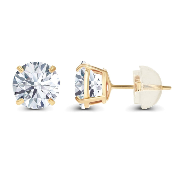VossAgin Moissanite Stud Earrings