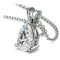 VossAgin Pear-Cut Diamond Pendant