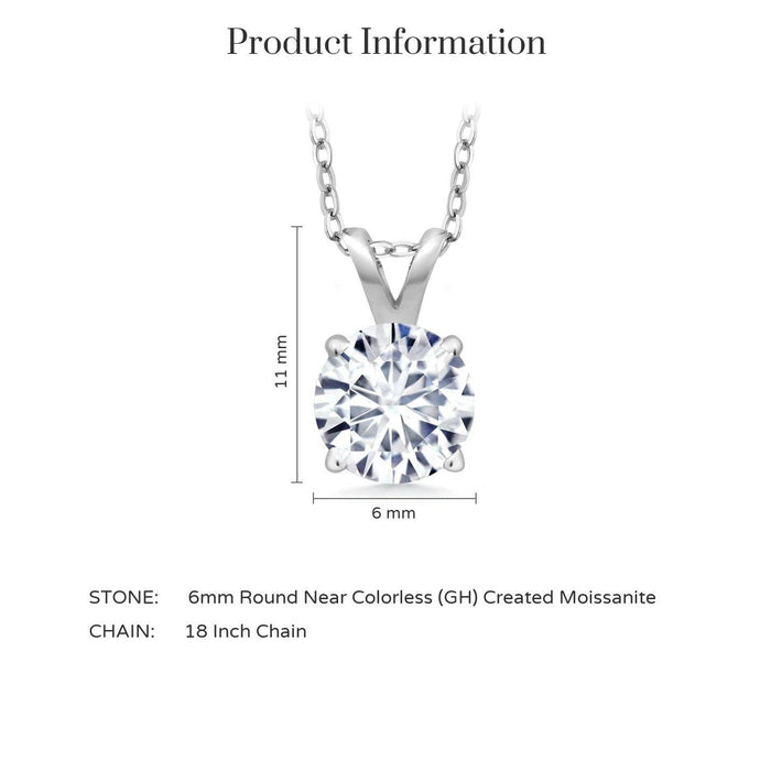 VossAgin Solitaire Necklace