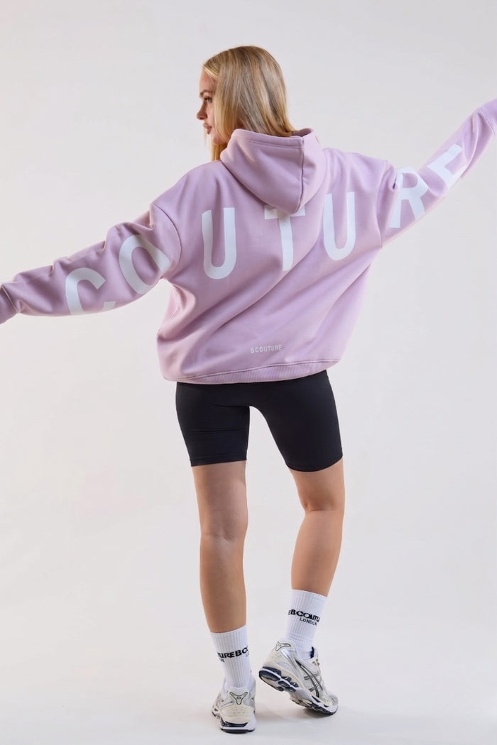 VXN Cycling Shorts, Hoodie & T-Shirt Set - Lilac/Black