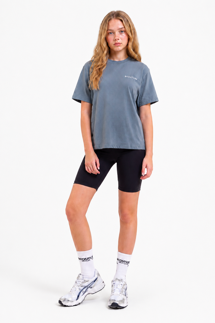VXN Girls Cycling Shorts, Hoodie & T-Shirt Set - Teal
