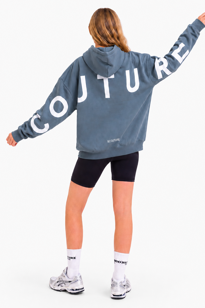 VXN Girls Cycling Shorts, Hoodie & T-Shirt Set - Teal