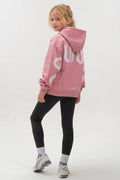 VXN Girls Leggings & Hoodie Set - Dusty Pink