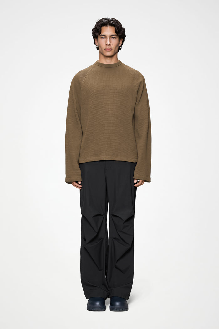 RAINS Waffle Long Sleeve T-Shirt Rains Splinter Long Sleeve