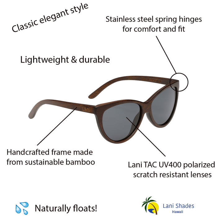 Lani Shades Hawaii - Waimea Mauka - Mist Gray - View 3