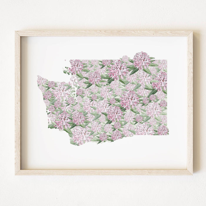 Washington State Flower Art Print