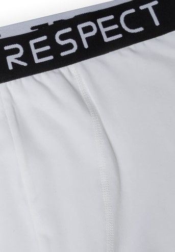 Boxers 3-Pack, Respect Waistband, White - 3