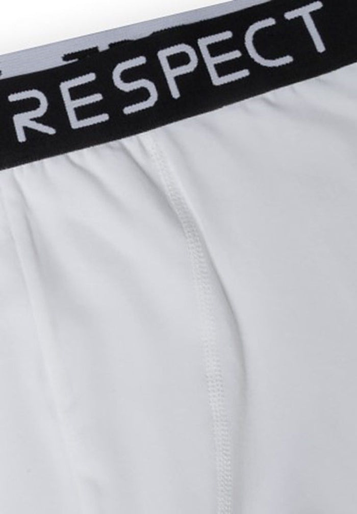 Boxers 5-Pack RESPECT Waistband White - 3