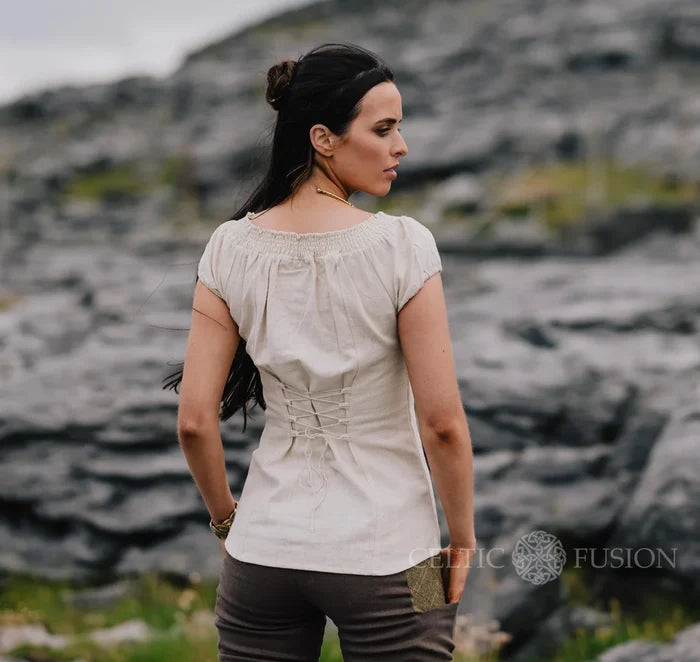 Celtic Fusion Design, Irish-designed folklore-inspired clothing created with a focus on sustainability, natural textures, and