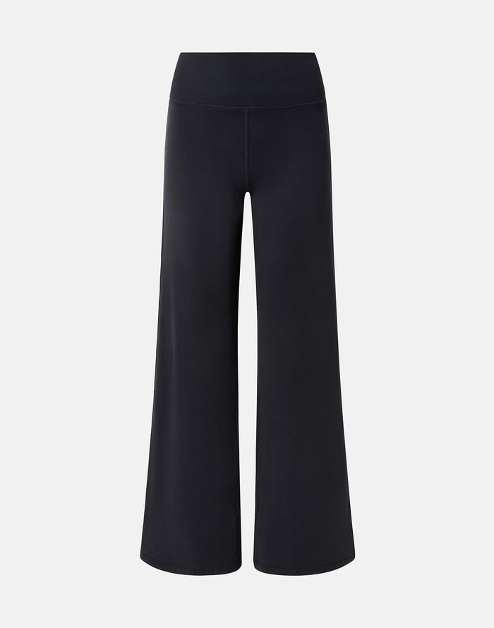 Wide Leg Legging in Black