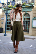 Wild Forest Midi Skirt