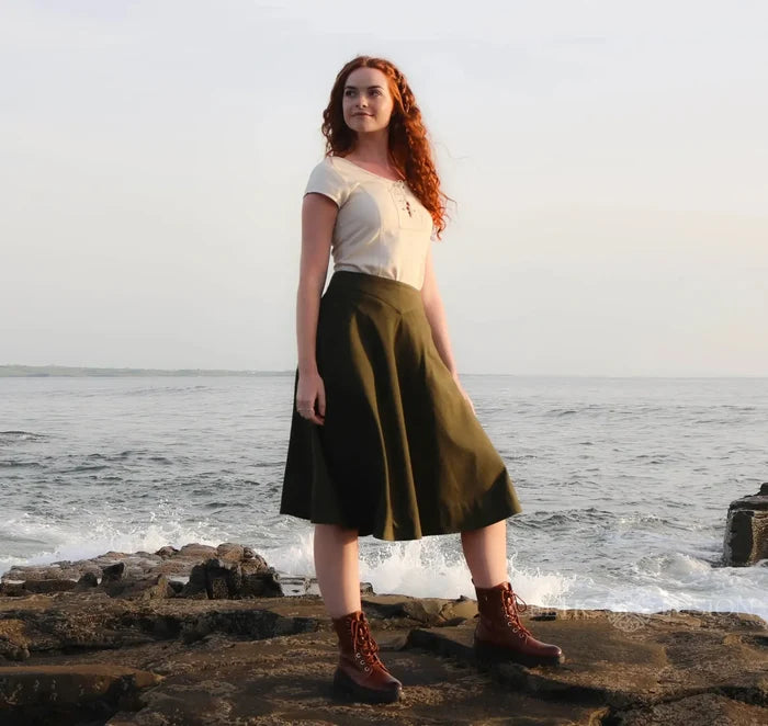 Celtic Fusion Design, Irish-designed folklore-inspired clothing created with a focus on sustainability, natural textures, and