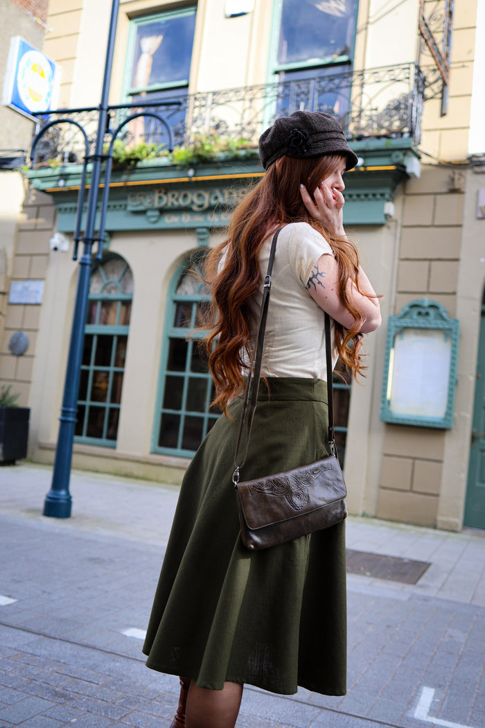 Wild Forest Midi Skirt