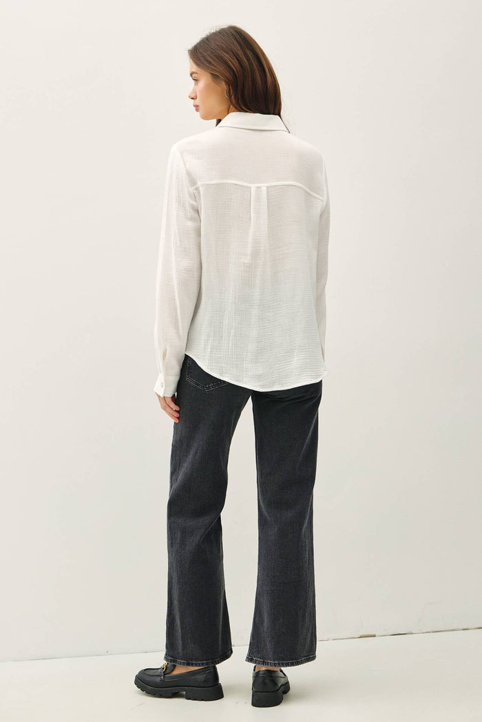 Willa Long Sleeve Button Up