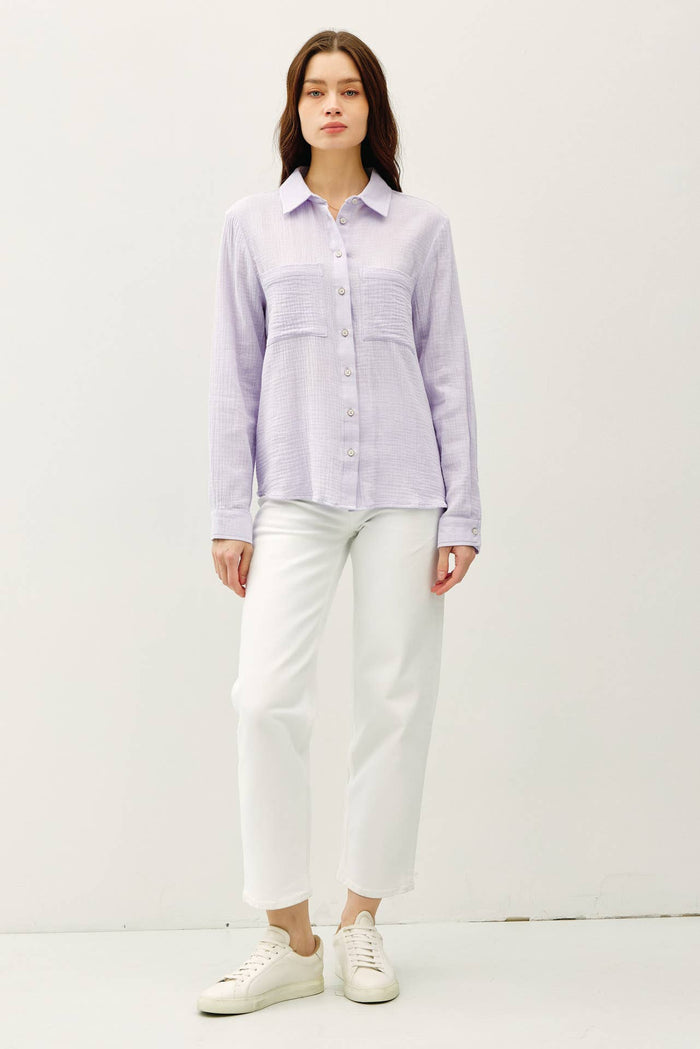 Willa Long Sleeve Button Up