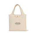Willow Deluxe Cotton Packable Tote - Natural | Custom Branded | Lemon Print