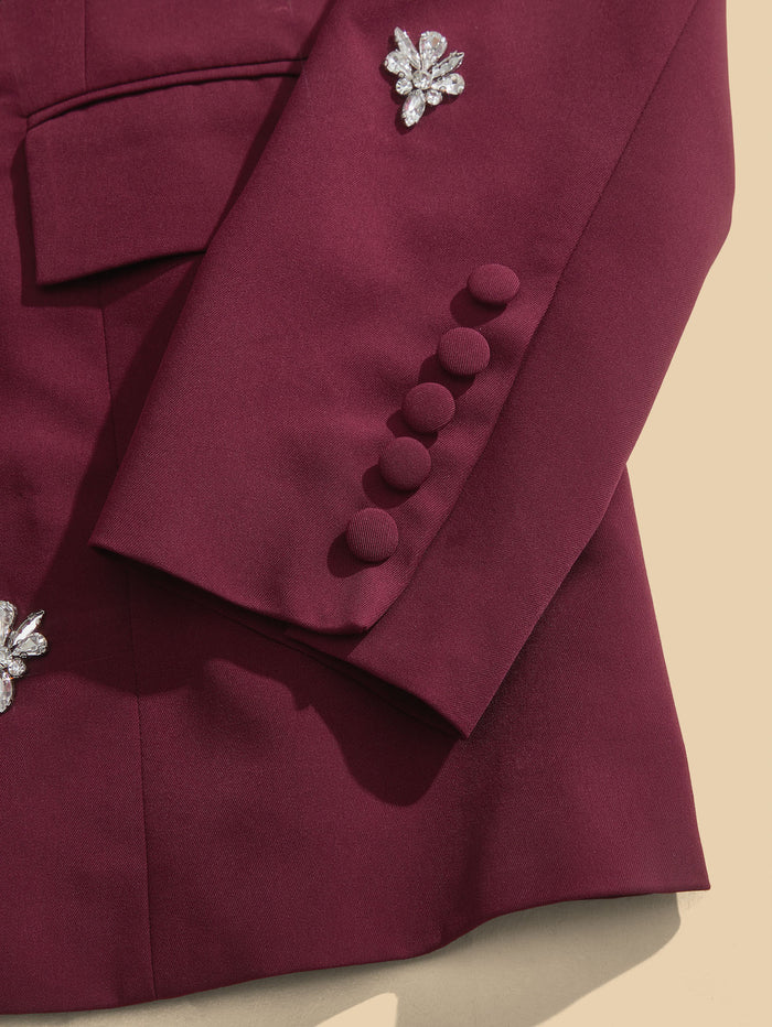 Women Rich Look Lightweight Blazer