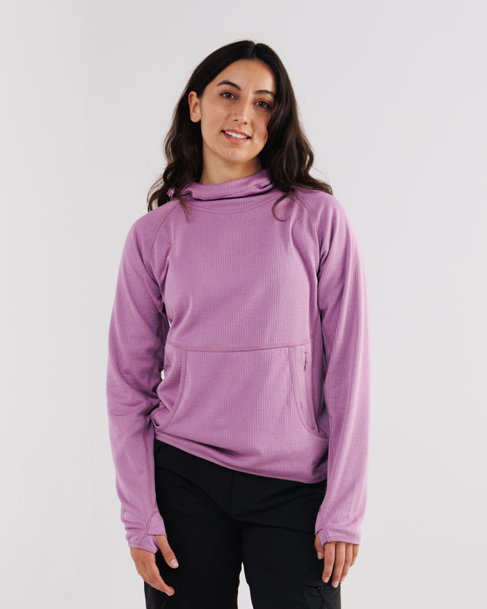 Womens Air-Grid™ Fleece Dusky Lavender