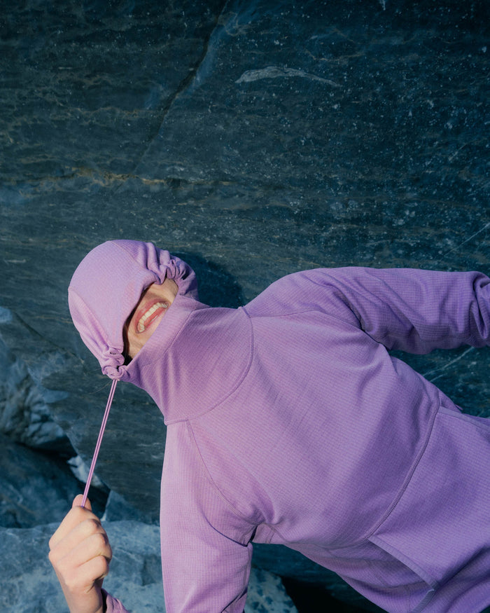 Womens Air-Grid™ Fleece Dusky Lavender