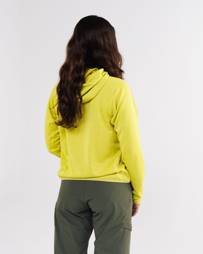 Womens Air-Grid Fleece Kepler Moss