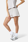 Womens Andara Pleated Short - Pebble Stone/Frosted Ridge