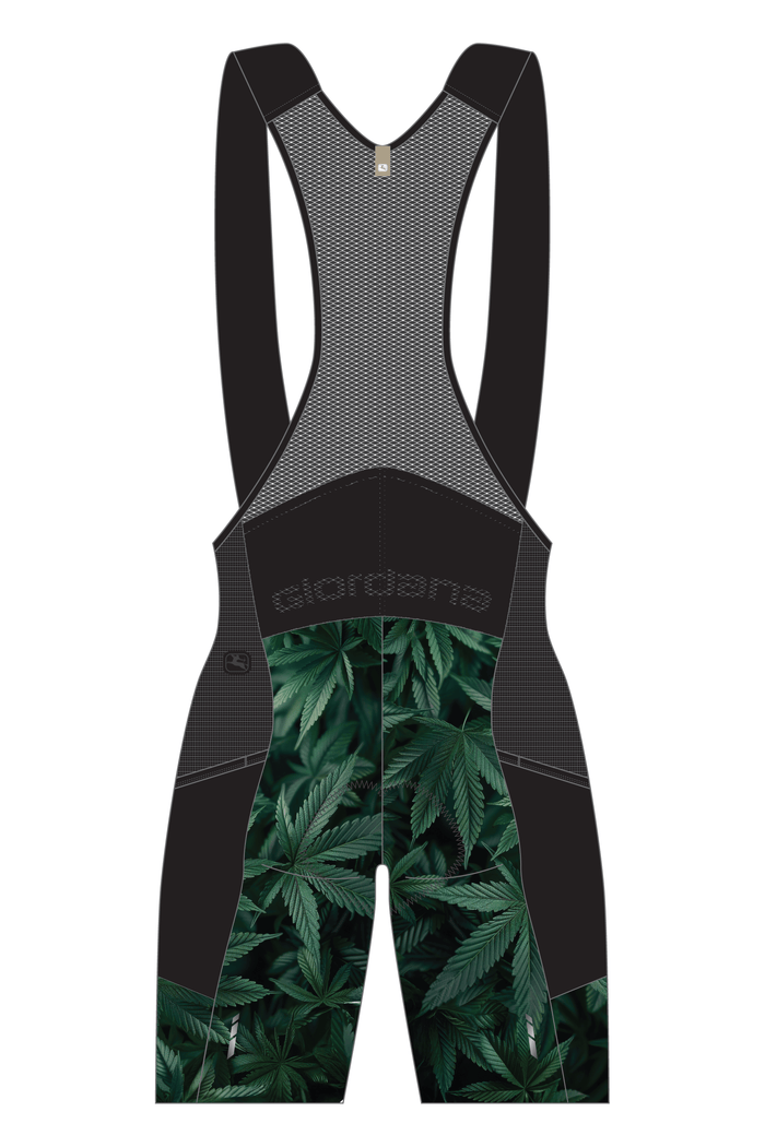 Women's Beyond Gravel Smoke Cargo Bib Short by Giordana Cycling, , Made in Italy