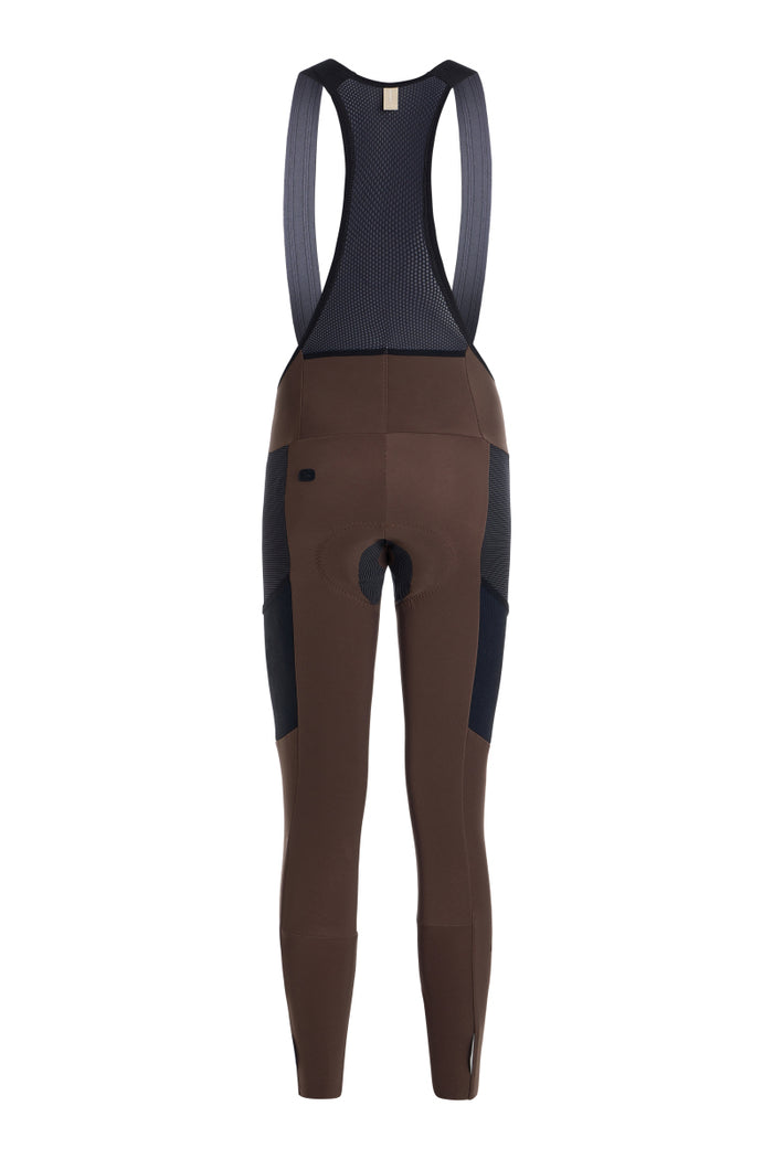 Women's Beyond Gravel Thermal Cargo Bib Knicker by Giordana Cycling, , Made in Italy