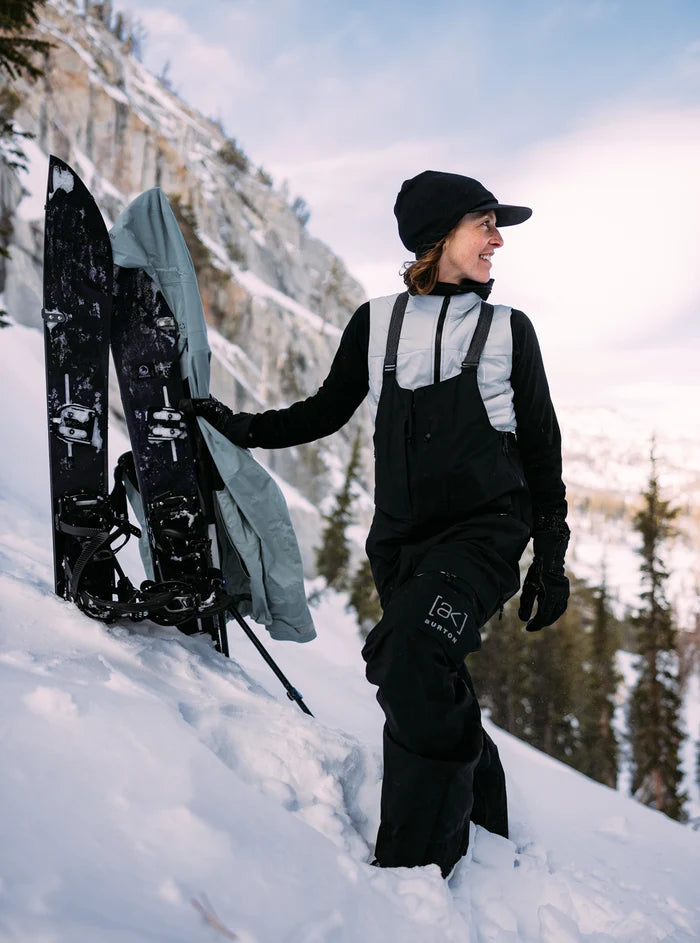 Product image of Women's Burton [ak] Kimmy GORE‑TEX 3L Stretch Bib Pants[Variant:True Black]