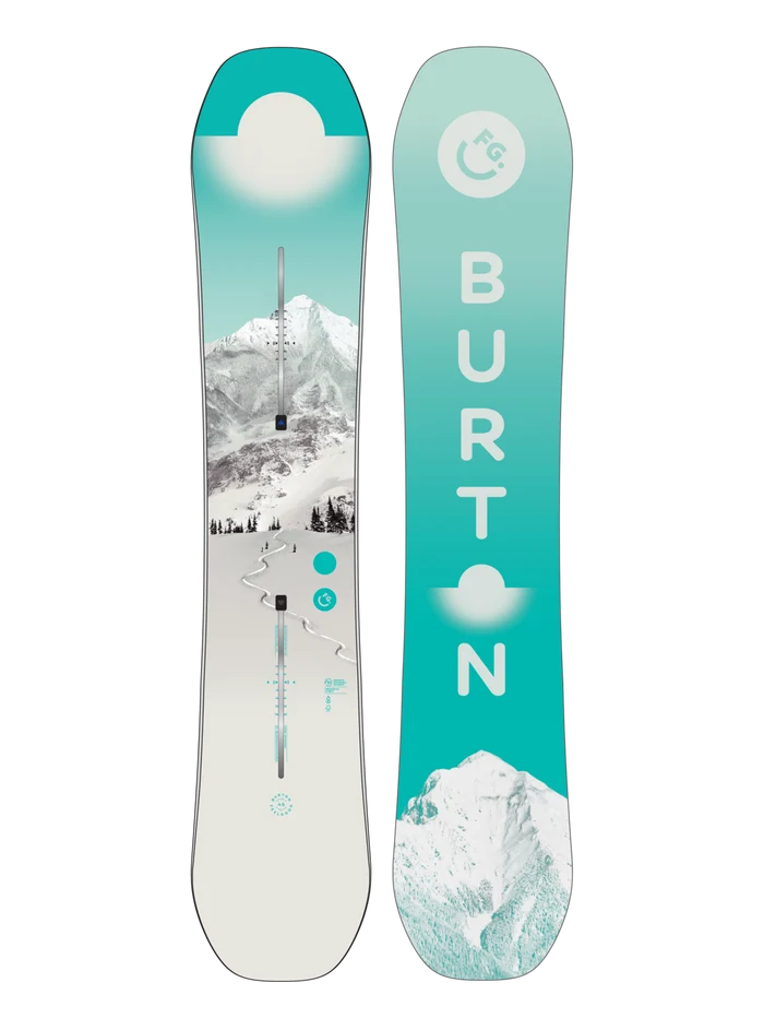Product image of Women's Burton Feelgood Flying V Snowboard[Variant:First Tracks]