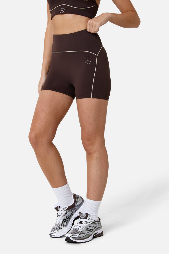 Womens Drift 3 In Cycling Short - Bitter Chocolate