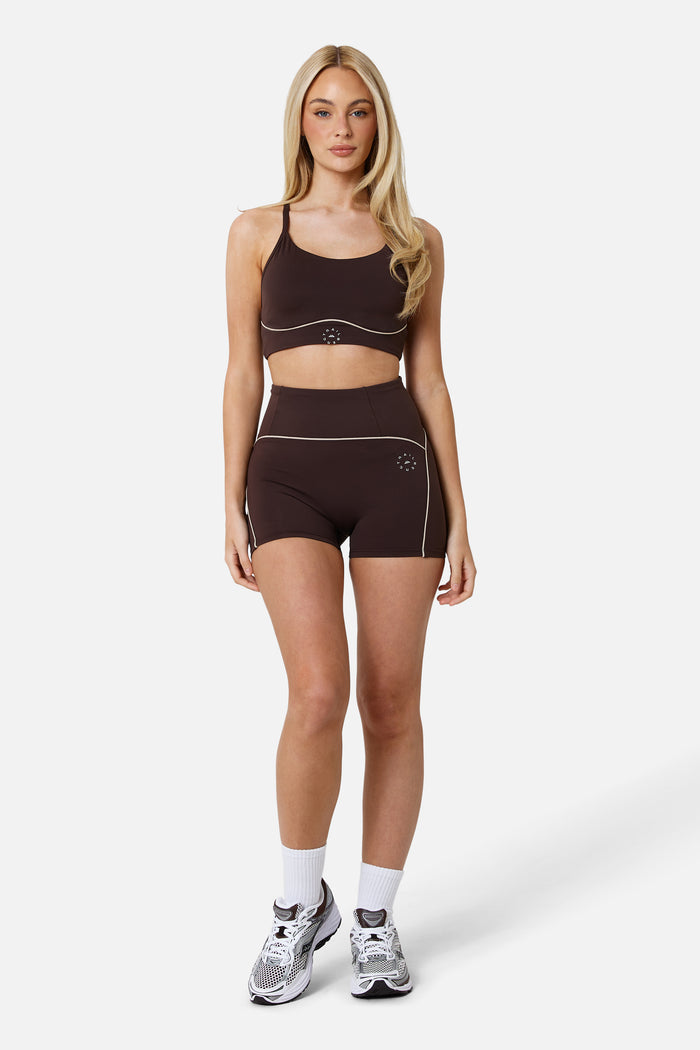 Womens Drift 3 In Cycling Short - Bitter Chocolate