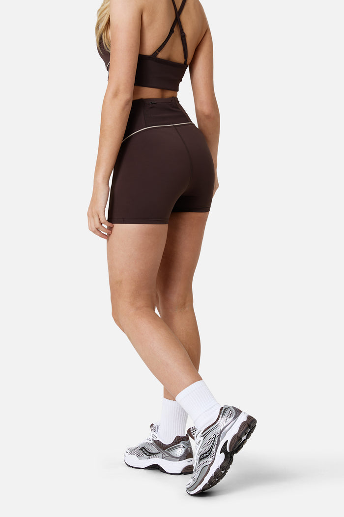Womens Drift 3 In Cycling Short - Bitter Chocolate
