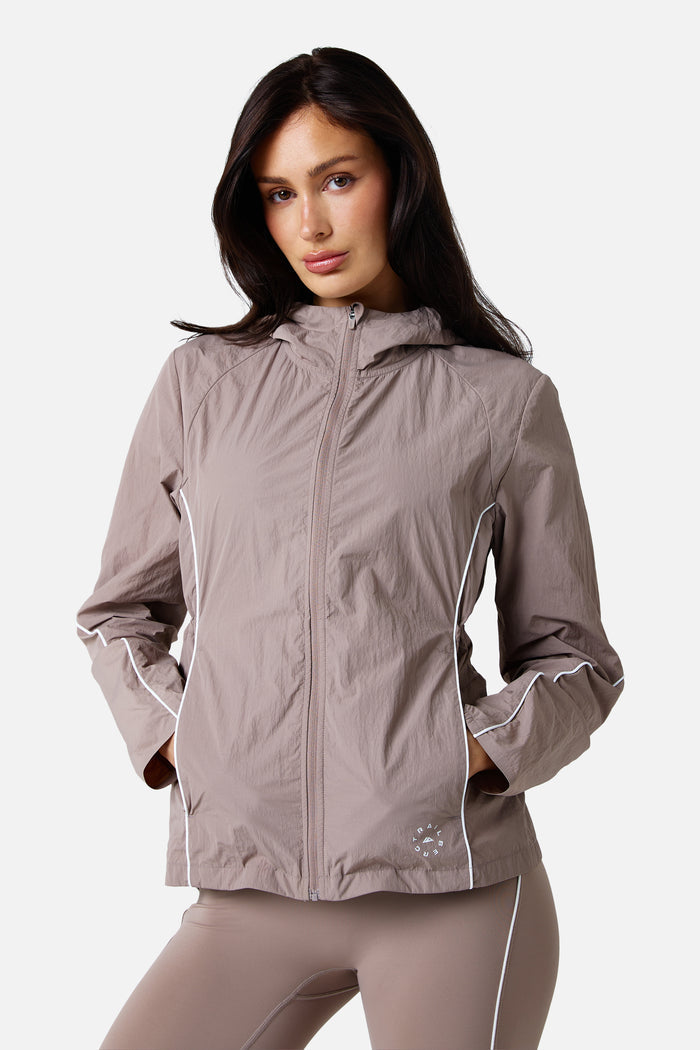 Womens Drift Windbreaker - Dusty Mauve