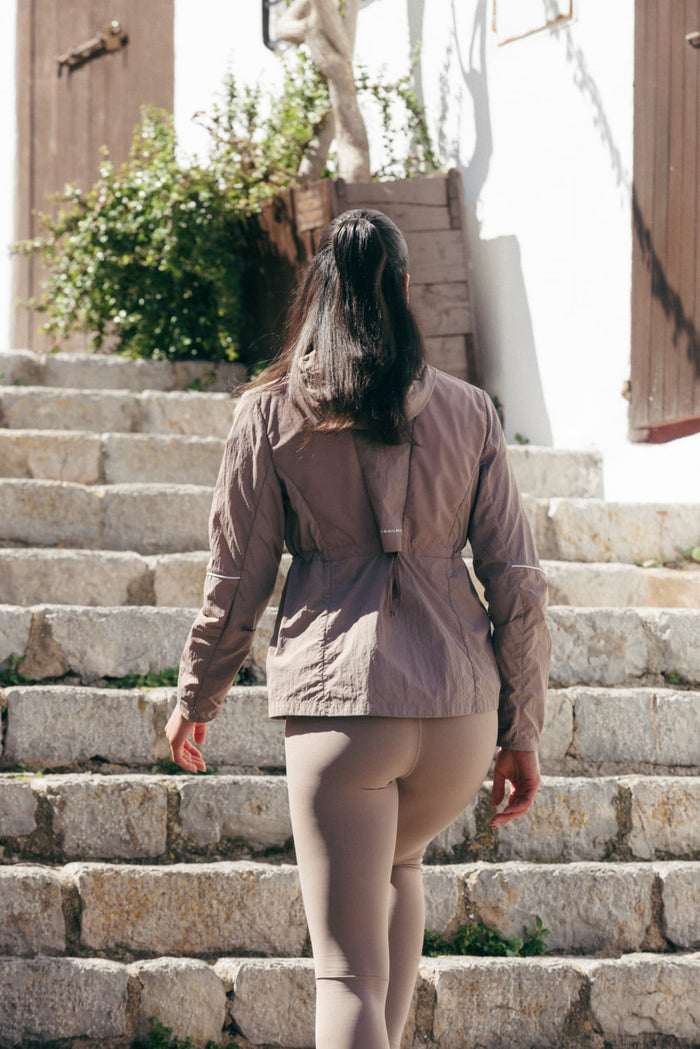 Womens Drift Windbreaker - Dusty Mauve