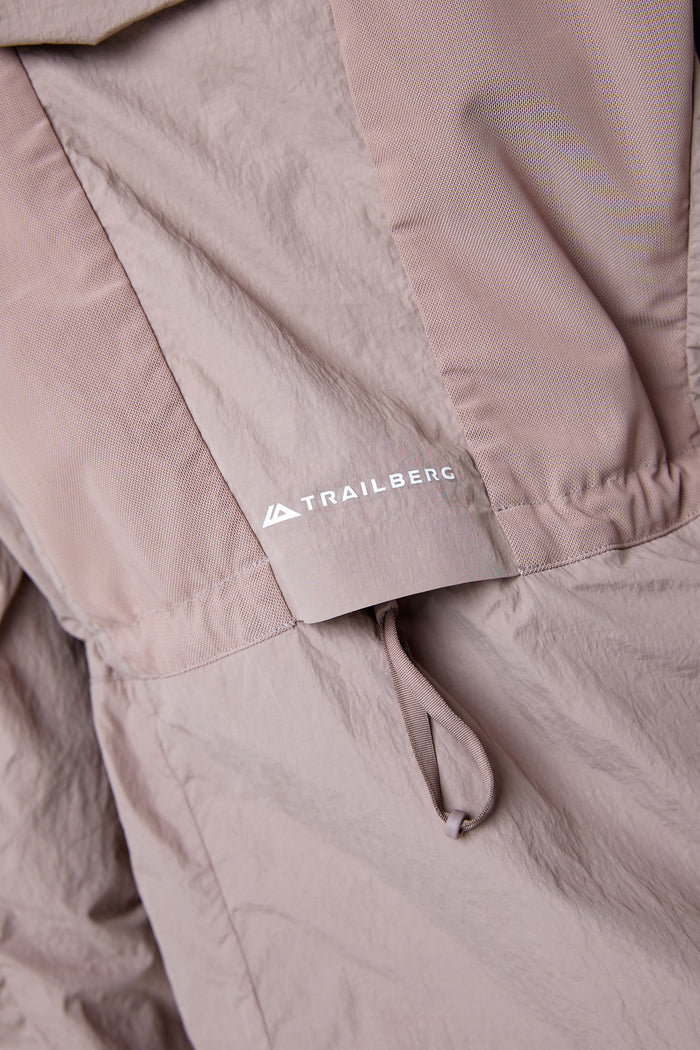 Womens Drift Windbreaker - Dusty Mauve