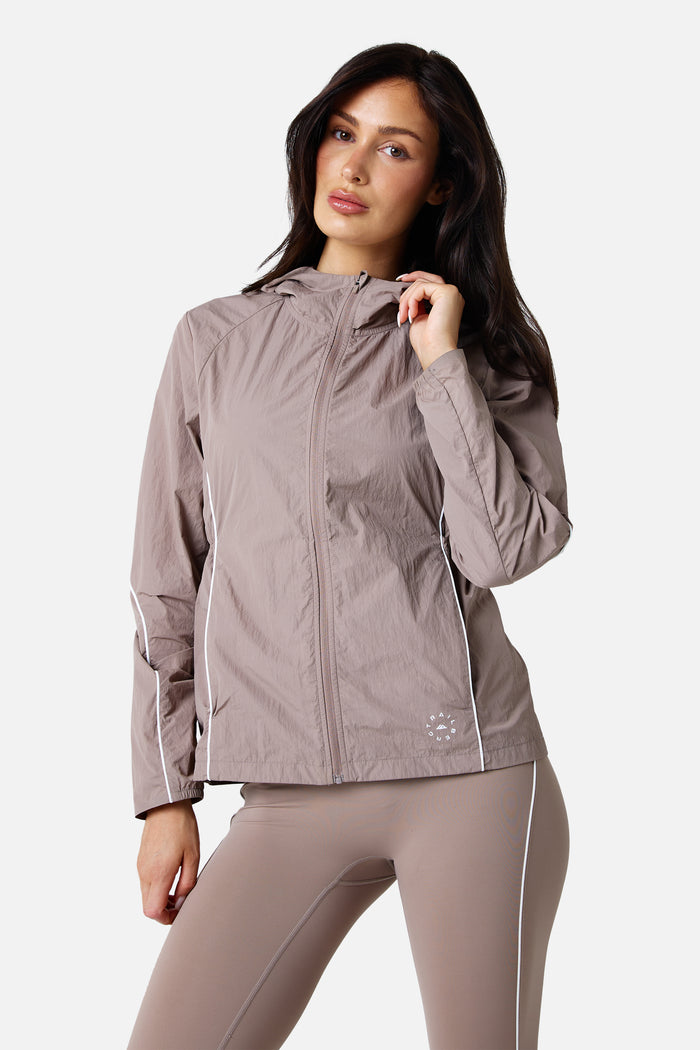 Womens Drift Windbreaker - Dusty Mauve
